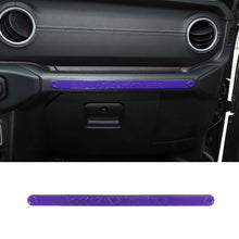 For 2018-2023 Jeep Wrangler JL JLU & Gladiator JT Co-Pilot Dashboard Handle Trim Strip RT-TCZ