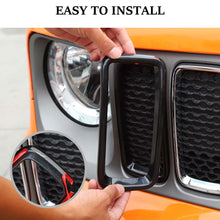For 2019+ Jeep Renegade Front Grille Inserts Cover Trim Kit RT-TCZ