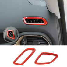For 2016+ Jeep Renegade Dashboard Front Air Vent Outlet Ring Cover Trim RT-TCZ