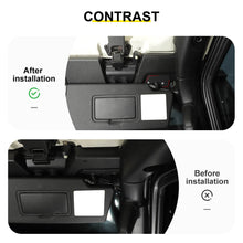 For 2018+ Jeep Wrangler JL & Gladiator JT Interior Sun Visor Clips Base Repair Mounting Accessories (2 pcs)