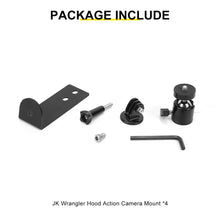 For 2007-2018 Jeep Wrangler JK Engine Hood Camera Mount Bracket Holder RT-TCZ