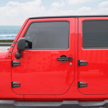 For 2007-2018 Jeep Wrangler JK 4-Door Version Full Set Exterior Decoration Hinges Trims Cover Kit (31 pcs) RT-TCZ