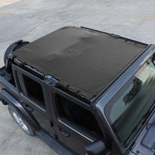 For 2007-2017 Jeep Wrangler JK Leather Roof Mesh Convertible Soft Top 4-Door Accessories RT-TCZ