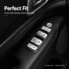 For Jeep 2014+ Cherokee /2011-2021 Grand Cherokee WK2 14 x Car Window keypads Button Decorative Trim Pieces RT-TCZ