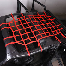 For 2018+ Jeep Wrangler JL Car Roof Hammock Cargo Net Weaving Mesh Luggage Net Accessories RT-TCZ