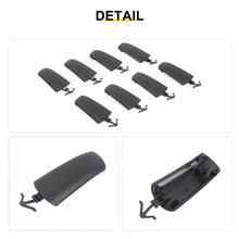 For 2024+ Jeep Wrangler JL & Gladiator JT Interior A/B Pillar Grab Handle Hole Trim Cover (8 pcs) RT-TCZ
