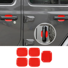 For 2018+ Jeep Wrangler JL JLU Exterior Cover Trim Full Set Available Separately Red RT-TCZ