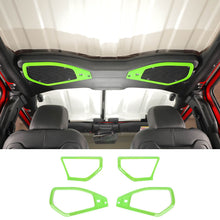 For 2024+ Jeep Wrangler JL & Gladiator JT A-Pillar & Top Roof mount Speaker Decor Ring Trim RT-TCZ