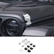For 2007+ Jeep Wrangler JK JL & Gladiator JT Stainless Steel Hood Latches Hood Lock Catch Kit RT-TCZ