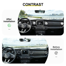 For 2018+ Jeep Wrangler JL / Gladiator JT 6 x Dashboard & Armrest Box Air Condition Vent Cover Trim RT-TCZ