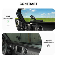 For 2018-2023 Jeep Wrangler JL & Gladiator JT Center Console Expansion Phone Mount Holder（3 pcs） RT-TCZ