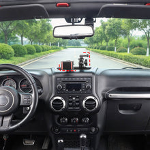For 2011-2018 Jeep Wrangler JK Center Console Rail Expansion Phone Mount Holder（9 pcs） RT-TCZ