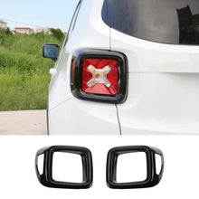 For 2016+ Jeep Renegade Taillight Guard Cover Trim Rear Lamp Frame Decoration Trim RT-TCZ