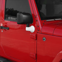 For 2007-2017 Jeep Wrangler JK Car Side Rearview Mirror Base Trim Cover Decor RT-TCZ