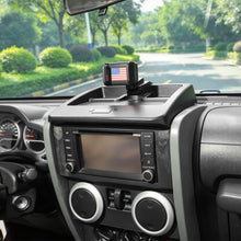 For 2007-2011 Jeep Wrangler JK Center Console Phone Holder Mount Bracket with Storage Box（3 pcs） RT-TCZ