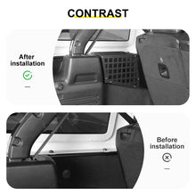 For 2018-2023 Jeep Wrangler JL 4-Door Version Rear Trunk Cargo Side Storage Bracket Organizer Basket