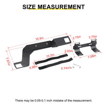 for 2018+ Jeep Wrangler JL & Gladiator JT Fire Extinguisher Holder Bracket Under Seat Mounting Kit RT-TCZ