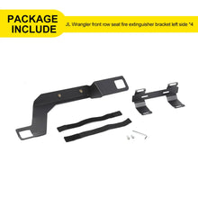 for 2018+ Jeep Wrangler JL & Gladiator JT Fire Extinguisher Holder Bracket Under Seat Mounting Kit RT-TCZ