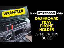 For 2021-2023 Jeep Wrangler JL JLU Gladiator JT 4XE Dashboard Phone Holder with Storage Tray
