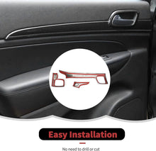 For 2011-2013 Jeep Grand Cherokee WK2 Interior Dash Panel & Door Handle Trim Cover Kit (7 pcs) RT-TCZ