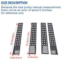 For 2011-2020 Jeep Grand Cherokee WK2 Aluminum Alloy Window Pillar Post Accessories Cover Trim Decor