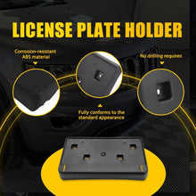 For 2017-2023 Jeep Grand Cherokee WK2 Front License Plate Frame Mount Bracket Holder RT-TCZ