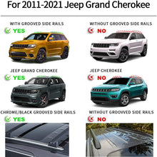 For Jeep Grand Cherokee 2011-2020 Roof Rack Cross Bars  Luggage Rack w/ Side Rails