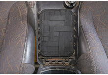 RT-TCZ For Jeep Wrangler TJ 1997-2006 Armrest Box Hanging Elastic Grid Woven Board Trim Accessories