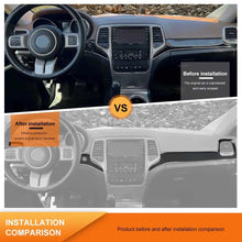 For 2011-2013 Jeep Grand Cherokee WK2 Interior Center Console Dashboard Panel Cover Trim (3 pcs) RT-TCZ