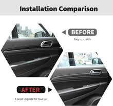 For 2011-2013 Jeep Grand Cherokee WK2 Interior Dash Panel & Door Handle Trim Cover Kit (7 pcs) RT-TCZ