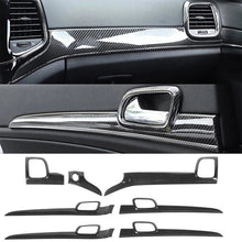 For 2011-2013 Jeep Grand Cherokee WK2 Interior Dash Panel & Door Handle Trim Cover Kit (7 pcs) RT-TCZ