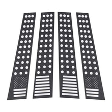 For 2011-2020 Jeep Grand Cherokee WK2 Aluminum Alloy Window Pillar Post Accessories Cover Trim Decor