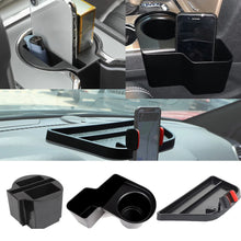 For 2011-2020 Jeep Grand Cherokee WK2 Central Phone Bracket Gear Cup Holder Storage Box (3 pcs) RT-TCZ