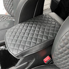 For 2022+ Jeep Grand Cherokee Center Console Lid Armrest Pad Cover Leather RT-TCZ