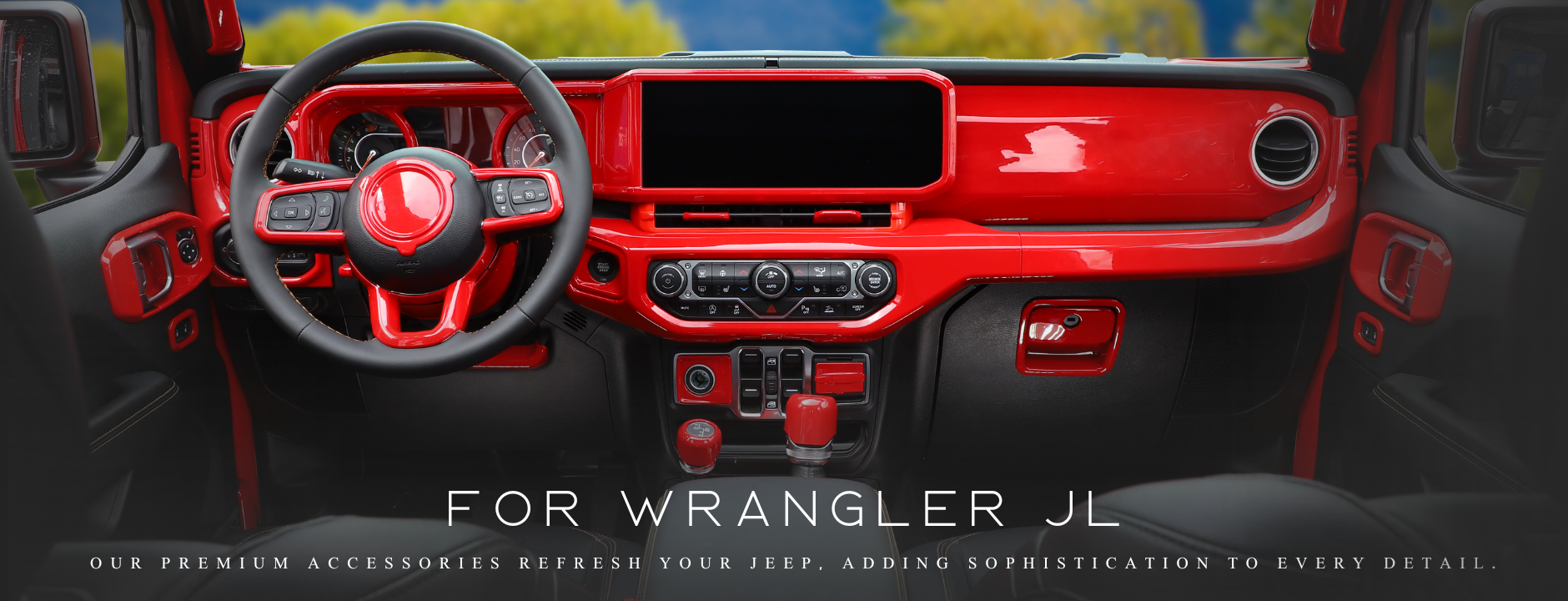 trim kit For wrangler jl