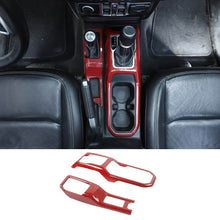 For 2018+ Jeep Wrangler JL JLU & Gladiator JT Gear Shift Panel Control Center Console Trim RT-TCZ