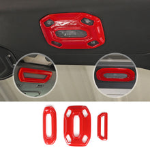 For 2018-2023 Jeep Wrangler JL JLU Interior Trim Full Set Available Separately Red RT-TCZ