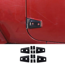 For 2007-2018 Jeep Wrangler JK JKU Door Hinge Covers Protector Trim Kit,4pcs RT-TCZ