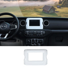 For 2018-2023 Jeep Wrangler JL & Gladiator JT GPS Navigation Panel Cover Trim RT-TCZ