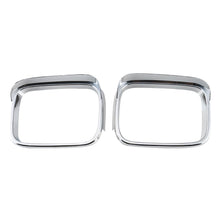For 2016+Jeep Renegade  Rearview Mirror Rain Eyebrow Cover Trim Chrome ABS RT-TCZ