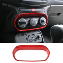 For 2015-2018 Jeep Renegade Air Conditioner Adjust Switch Decor Frame Cover Trim RT-TCZ