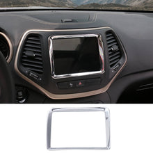 For 2014-2018 Jeep Cherokee Interior Navigation GPS Touch Screen Panel Frame Trim RT-TCZ