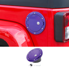 For 2007-2017 Jeep Wrangler JK JKU Fuel Tank Gas Cap Cover Trim RT-TCZ