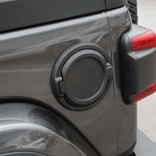 RT-TCZ Gas Cap Cover No Locking Fuel Tank Door for 2018-2023 Jeep Wrangler JL JLU 2/4 Door Black