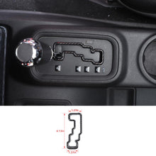 For 2011-17 Jeep Wrangler JK Gear Shift Panel Decor Bezel Trim RT-TCZ