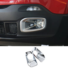 For 2016-2018 Jeep Renegade Front Fog Light Lamp Cover Trim Frame RT-TCZ