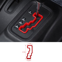 For 2011-17 Jeep Wrangler JK Gear Shift Panel Decor Bezel Trim RT-TCZ