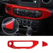 For 2018-2023 Jeep Wrangler JL JLU Interior Trim Full Set Available Separately Red RT-TCZ