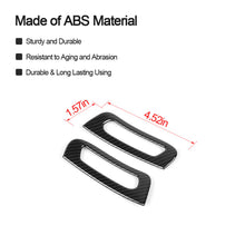 For 2011-2020 Jeep Grand Cherokee 2pcs Front A-Pillar Air Vent Frame Trim Cover RT-TCZ