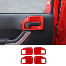 For 2011-2017 Jeep Wrangler JKU Inner Door Handle Bowl Cover Trim RT-TCZ